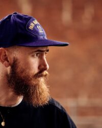 Chris wearing the Papa Nui Apollo Cap