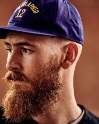 Chris wearing the Papa Nui Apollo Cap
