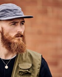 Indigo Chambray cap worn by Chris