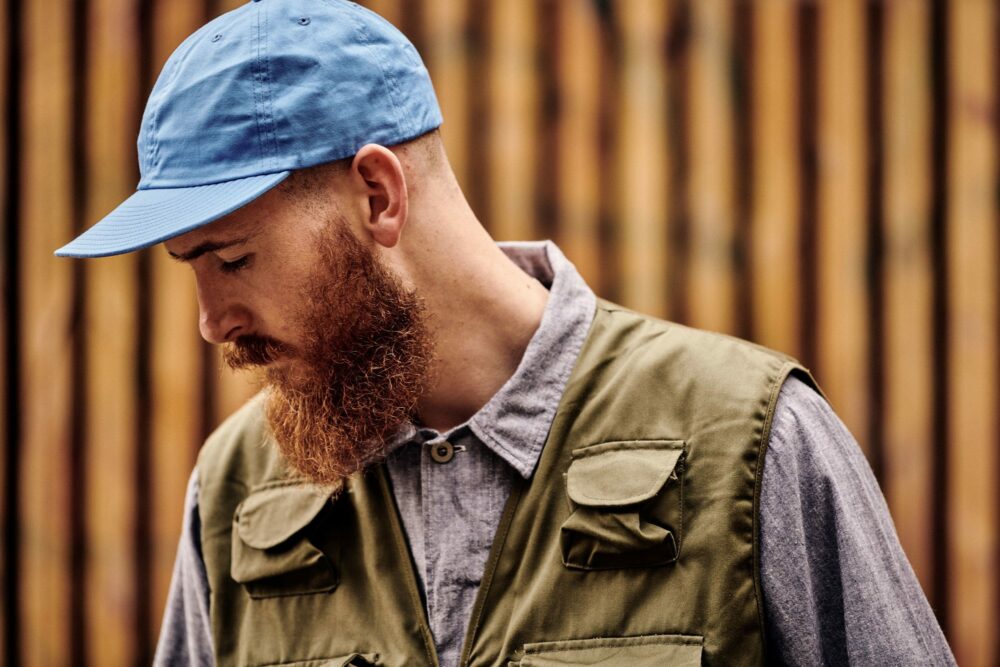 Chris wearing the Papa Nui Mercury Cap