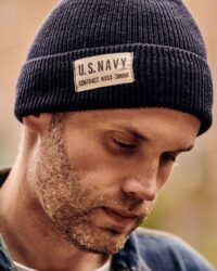Lee wearing the Papa Nui Watch Cap