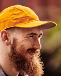 Chris wearing the Papa Nui Yeager Cap