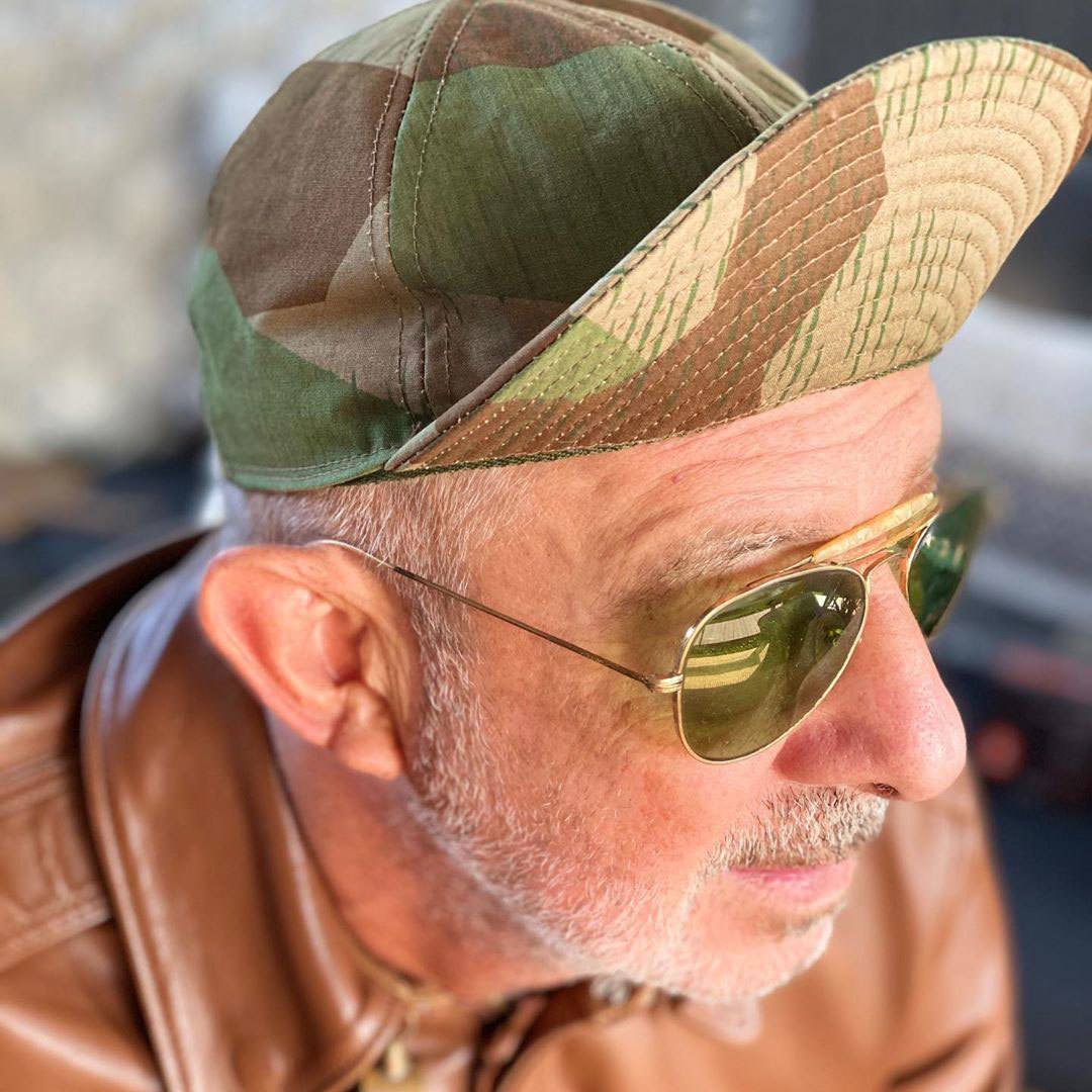 Papa Nui x Troy O’Shea Handmade collaboration made using 1943 Splinter camo fabric.