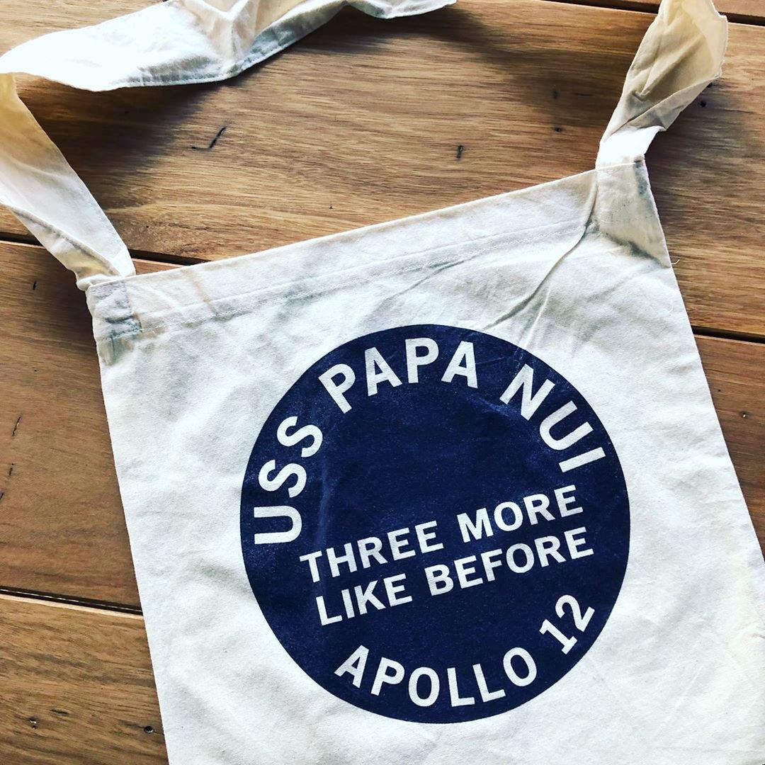 Tote bag from the Atoll Rocket Riders collection.