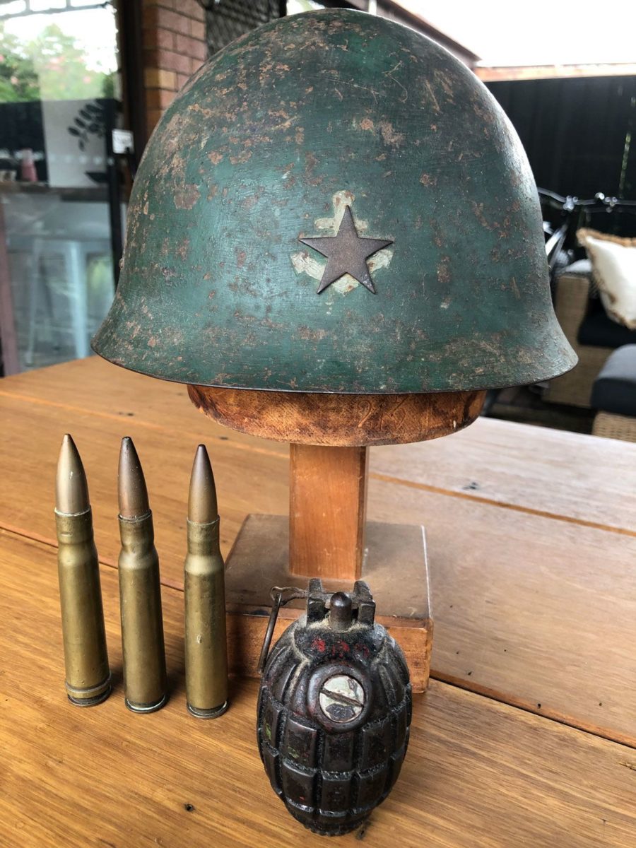 A few pieces from John Tesoriero Snr's collection.