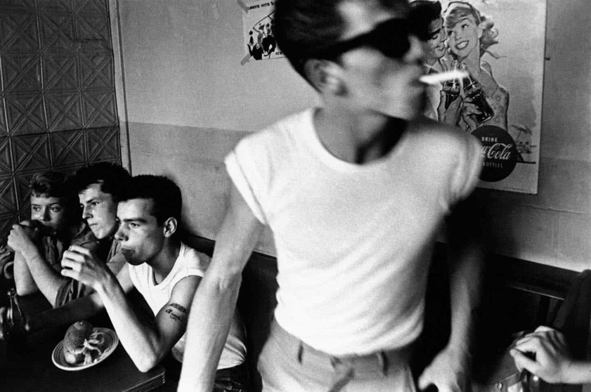 Brooklyn Gang. New York City, 1959, by Bruce Davidson