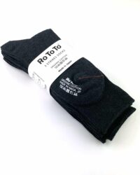 RoToTo 3 Strikes Socks - Charcoal