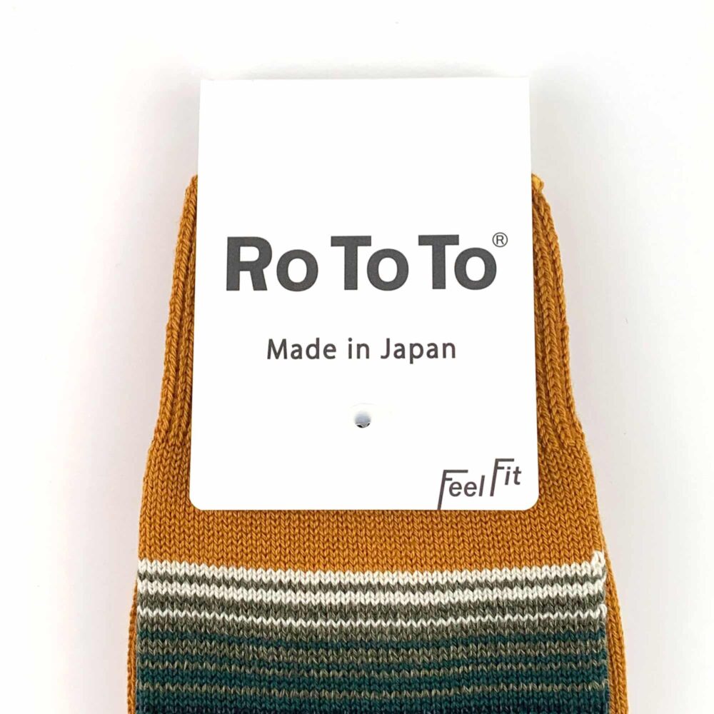 RoToTo Baja Cali Socks - Dark Yellow