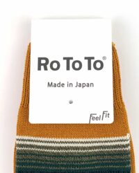 RoToTo Baja Cali Socks - Dark Yellow