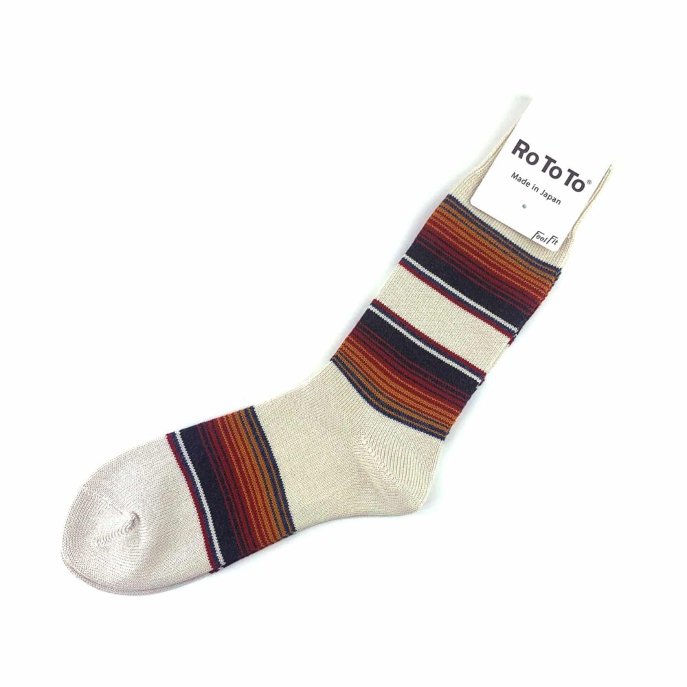 RoToTo Baja Cali Socks - Ivory