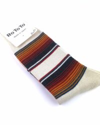 RoToTo Baja Cali Socks - Ivory