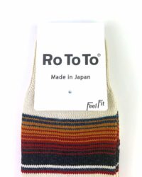 RoToTo Baja Cali Socks - Ivory