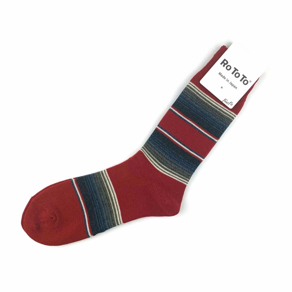RoToTo Baja Cali Socks - Red