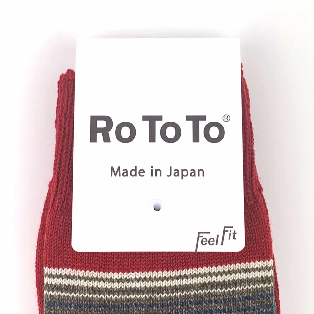RoToTo Baja Cali Socks - Red