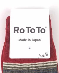 RoToTo Baja Cali Socks - Red