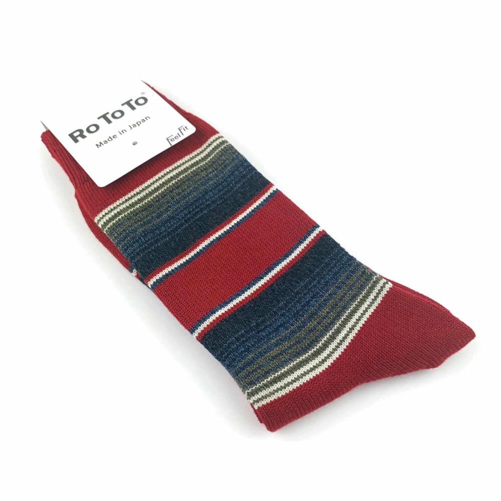 RoToTo Baja Cali Socks - Red