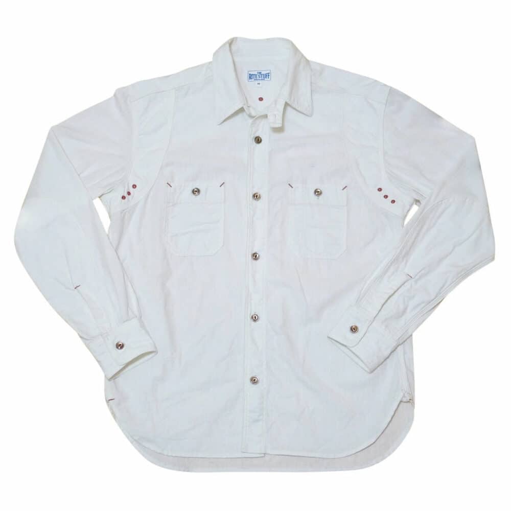 The Rite Stuff Heracles Shirt - Ecru Chambray