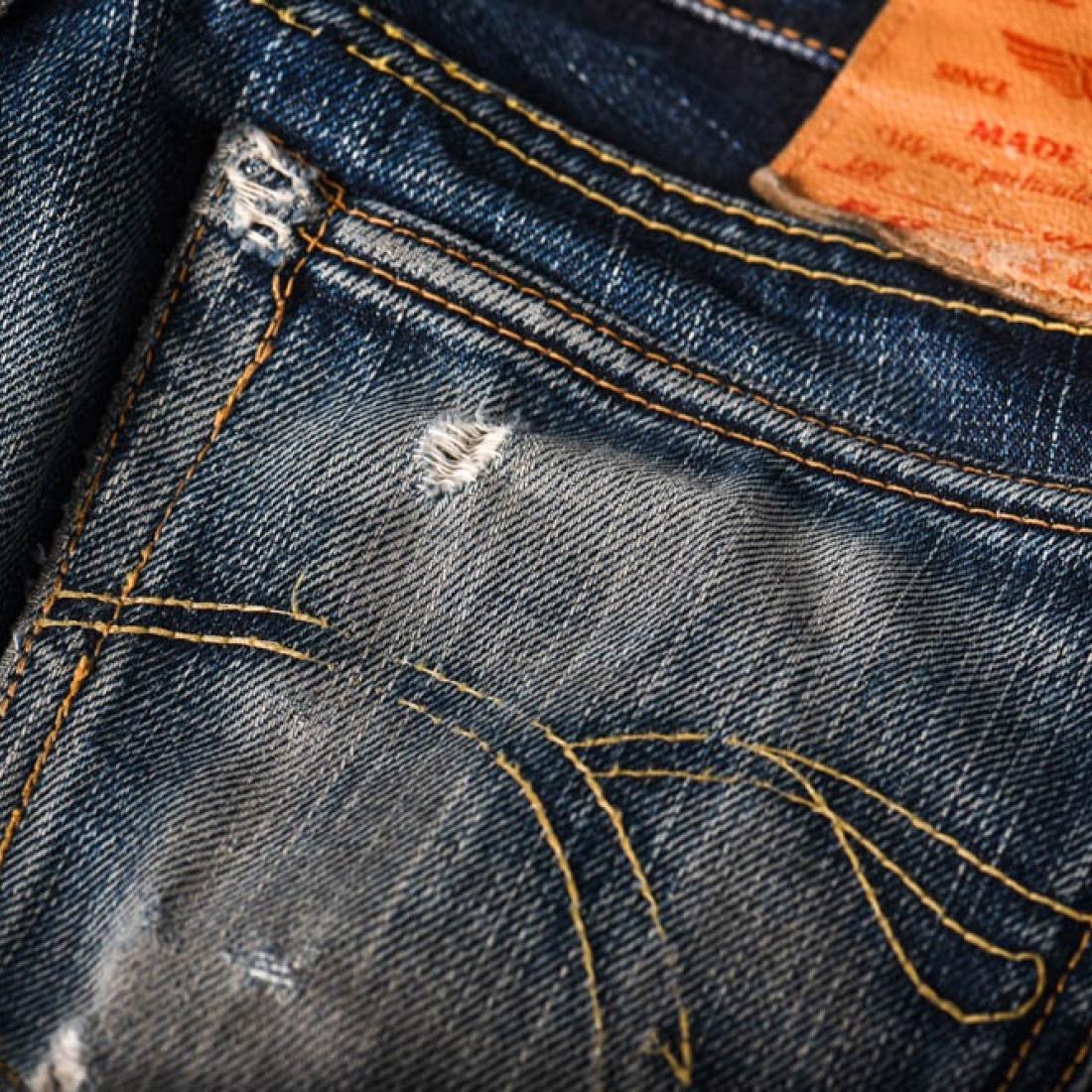 Denim evolution from Japanese Americana brand The Flat Head.