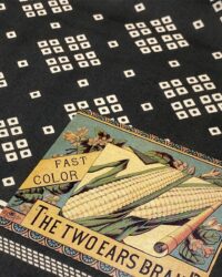 The Two Ears Brand Liberty Bandanna - Iridium Black