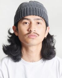 RoToTo Aran Cable Indigo Watch Cap
