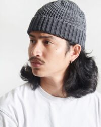 RoToTo Aran Cable Indigo Watch Cap