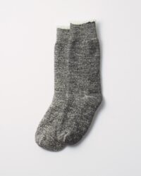 RoToTo Double Face Socks - Charcoal