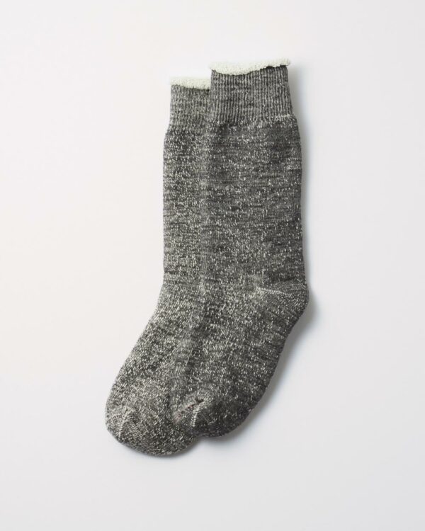 RoToTo Double Face Socks - Charcoal