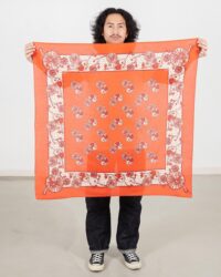 新品未使用 TIMEWORN CLOTHING BANDANA ORANGE WK-N006-051 KNIT PO Andy Warhol(S ORANGE): JUNYA WATANABE