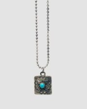 Red Rabbit Trading Co. Arrow Turquoise Dog Tag