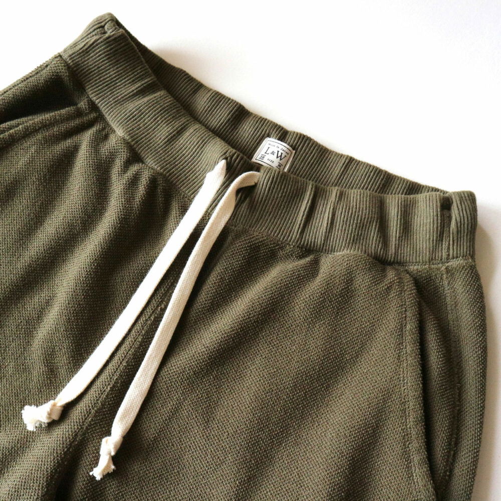 Loop & Weft Latch Pile Military Sweatpants