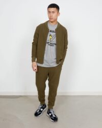 Loop & Weft Latch Pile Full Zip Jacket