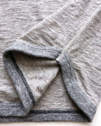 Loop & Weft Seam Ribbed Taping S/S Crewneck