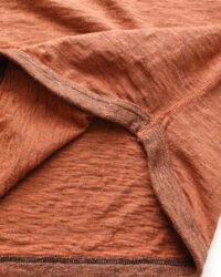 Loop & Weft Seam Ribbed Taping S/S Crewneck
