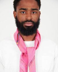 One Ear Brand Nighthings Bandanna - Rosy Maple