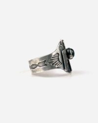 Red Rabbit Trading Co. Thunderbird Cigar Band with Onyx
