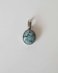 Red Rabbit Trading Co. Turquoise Oval Charm