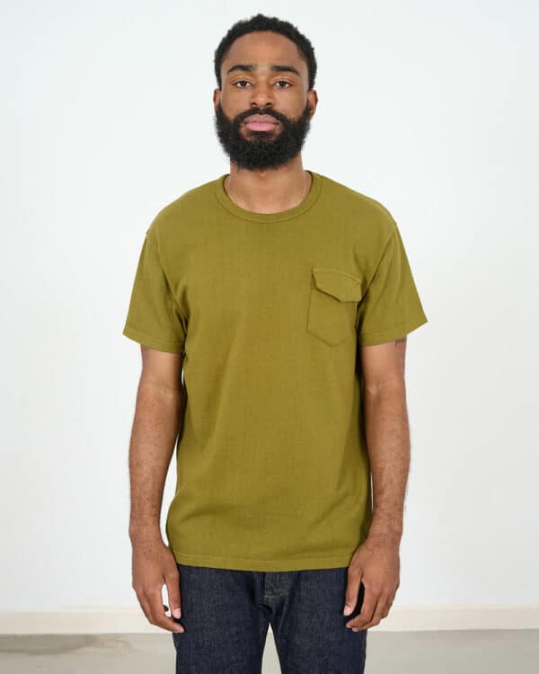 The Rite Stuff Heavyweight Loopwheel T-Shirt - Olive