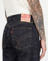 The Strike Gold 7103 17oz Super Slubby Straight Jeans