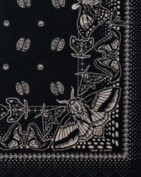 One Ear Brand Nightthings Bandanna - Olive Black