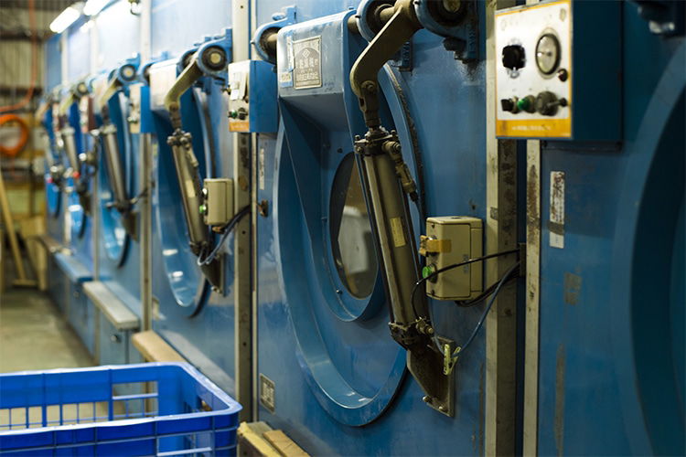 Denim washing in Okayama