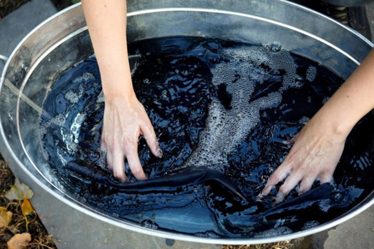 Denim washing in Okayama