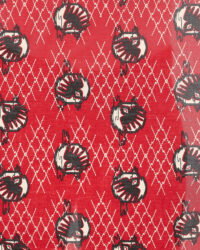 One Ear Brand Operation Mindfuck Bandanna - Turkey Red