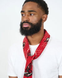 One Ear Brand Operation Mindfuck Bandanna - Turkey Red