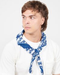 One Ear Brand Parang Indigo Batik Bandanna