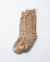 RoToTo Double Face Socks - Camel