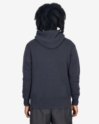 Loop & Weft Tompkins Knit 50s Hooded Sweatshirt - Antique Black