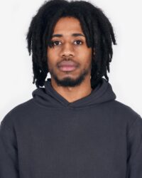 Loop & Weft Tompkins Knit 50s Hooded Sweatshirt - Antique Black