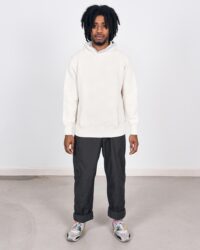 Loop & Weft Tompkins Knit 50s Hooded Sweatshirt - Oatmeal