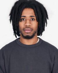 Loop & Weft Tompkins Knit Crewneck Sweatshirt - Antique Black