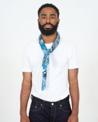 One Ear Brand Eejyanaiki Bandanna - Kanaikougei Natural Dye - Indigo